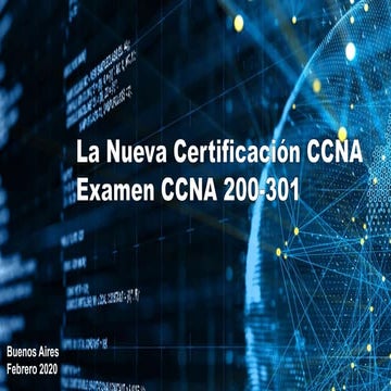 La nueva certificación CCNA 200-301