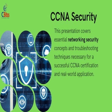 Understanding Network Security Fundamentals An Overview for CCNA ...