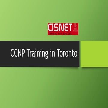 CCNP Training in Toronto | PPTX