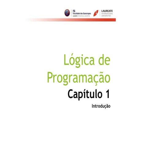 Aula Lógica de Programação - cap1 