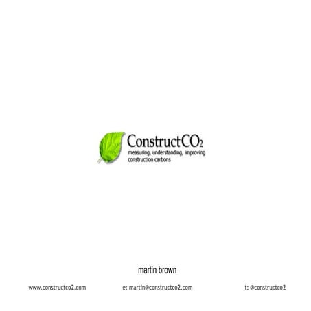 Constructco2 at Green Build Expo