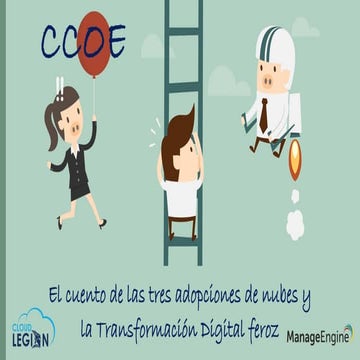 CCOE el cuento de las tres adopciones de nubes y la Transformación Digital fe...