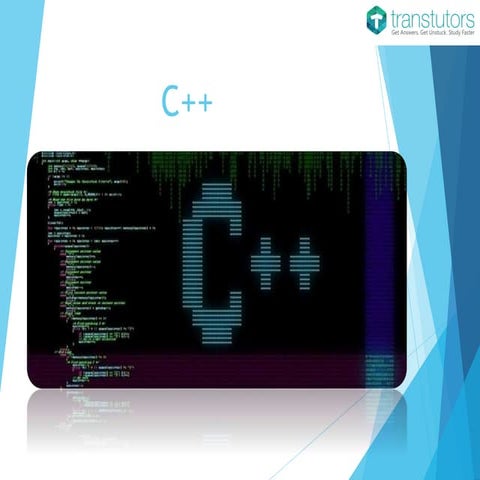 C++ | Computer Science | PPT