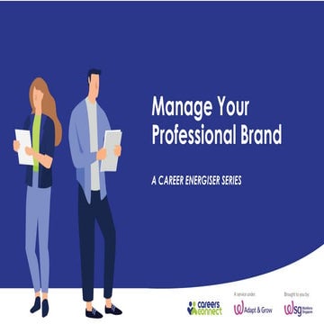 Manage Your Professional Brand