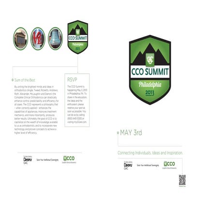 CCO Summit Program | PDF