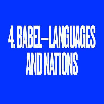 The OT as a Story of moves Part 1.3