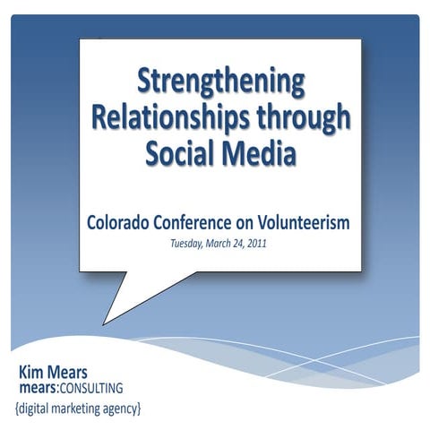 Colorado Conference on Volunteerism 2011