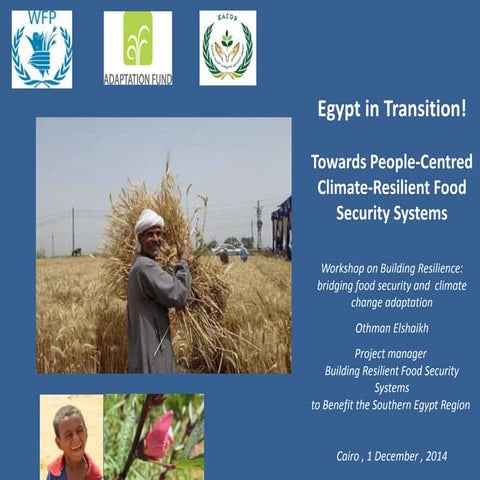 Towards People-Centred Climate-Resilient Food Security Systems