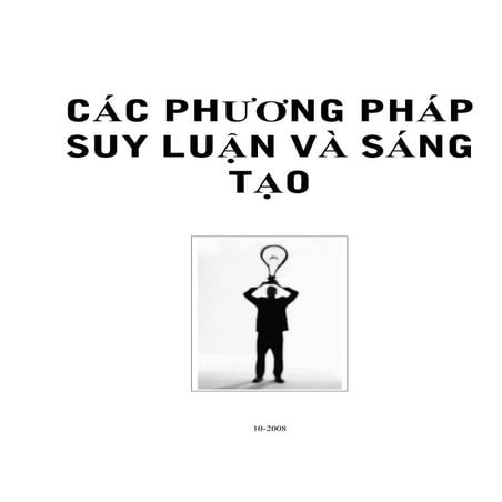 Các phương pháp suy luận và sáng tạo