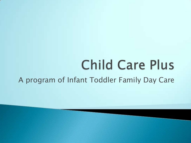 Child Care Plus information session