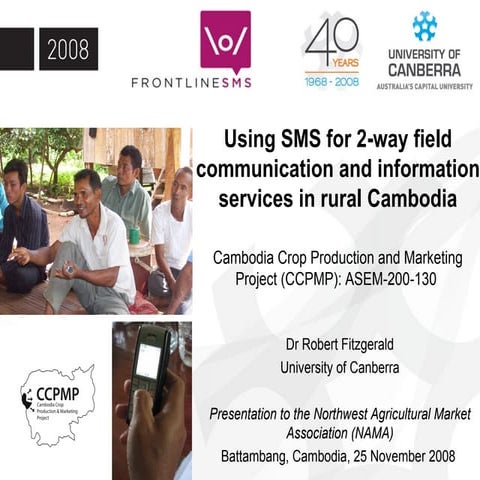 CCPMP SMS Communications