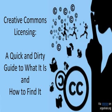Creative Commons in 5 minutes