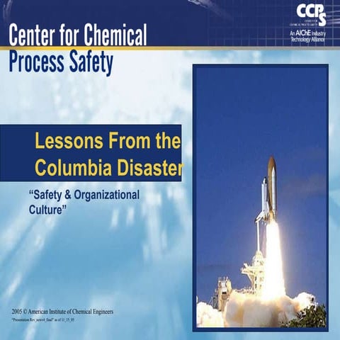 CCPS- Lessons From Serious Incidents.ppt