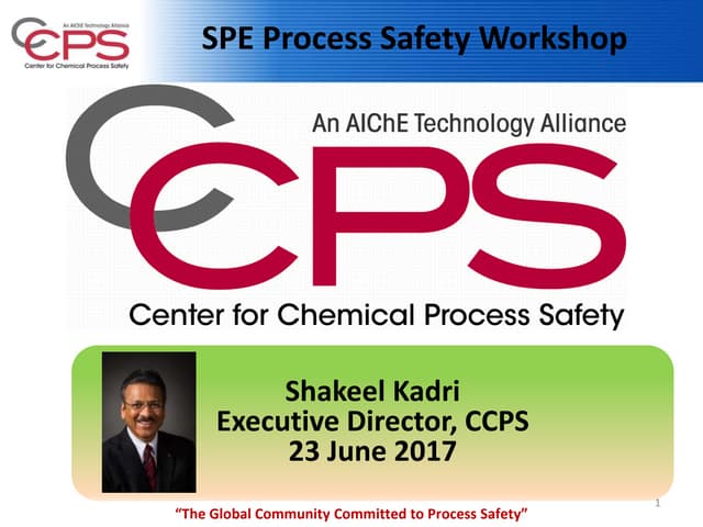 2017 CCPS SPE Workshop Slides