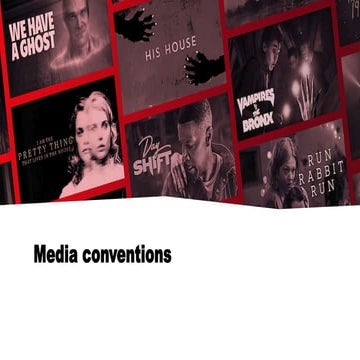 Critical Reflection Task 1: ‘ How does your product use or challenge conventi...