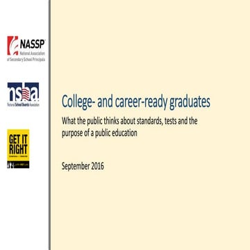 College- and career-ready graduates