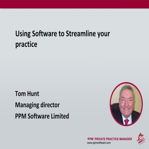 Using Software to Streamline your medical practice