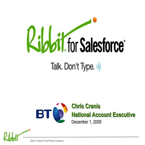 Ribbit for Salesforce - General