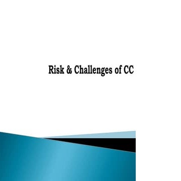 CC RiskChallenges power point presentation