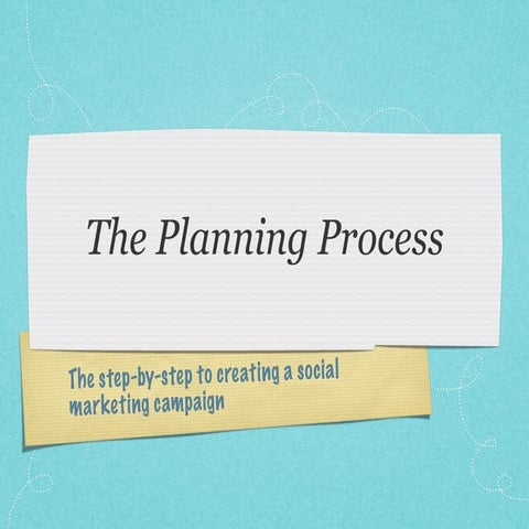 CCR&R Part Two (Planning)