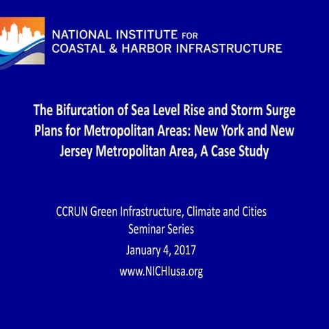 CCRUM surge barrier working group presentation