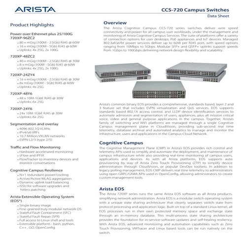 Ccs 720 xp-datasheet