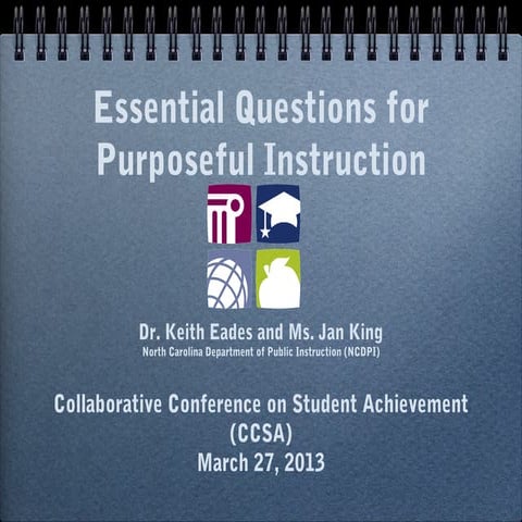 Ccsa purposeful instruction