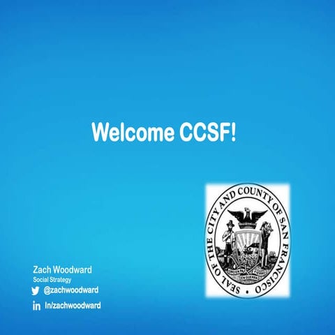 Ccsf ebc social media and gov