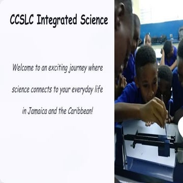 CCSLC-Integrated-Science.pptx understand it | PPTX