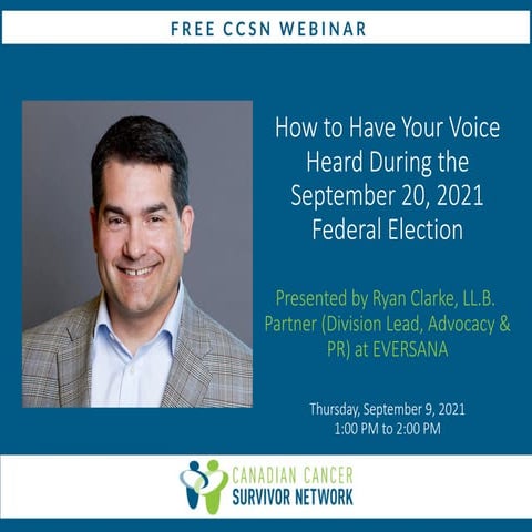 How to Have Your Voice Heard During the September 20th, 2021 Federal ...