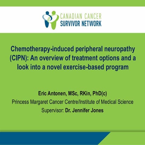 CCSN Webinar Chemotherapy induced peripheral neuropathy CIPN_Clean.pdf