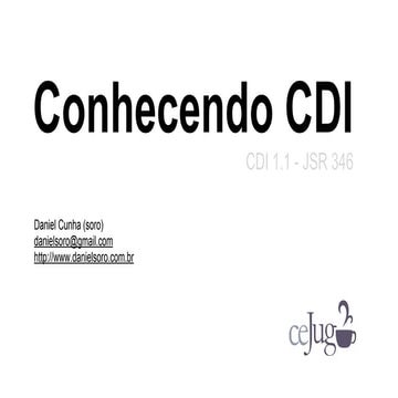 Conhecendo CDI