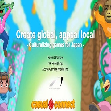 Create Global, Appeal Local | Robert Pontow