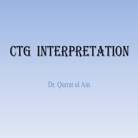 CTG