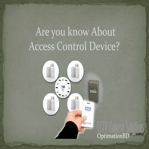 Access Control System in Bangladesh-OptimationBD