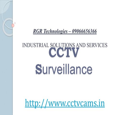 Cctv report | PDF