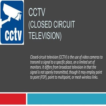 Cctv presentation