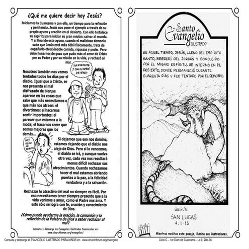 Primer Domingo Cuaresma Ciclo C