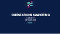 ORIENTATIONS MARKETING COVID19 - MARS 2020