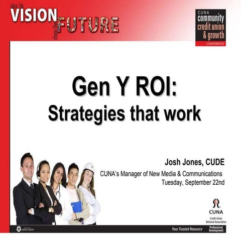 Gen Y ROI - Credit Union Strategies that Work