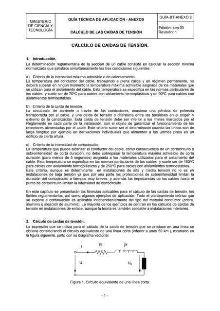 Regulacion de tension en instalaciones electricas | PDF