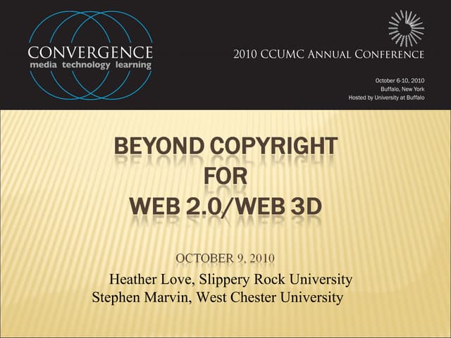 Ccumc beyond copyright presentation slides