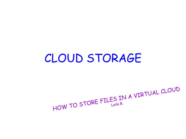 Cloud computing UNIT 2.1 presentation in