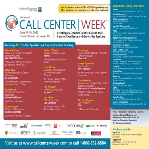 11th Annual Call Center Week