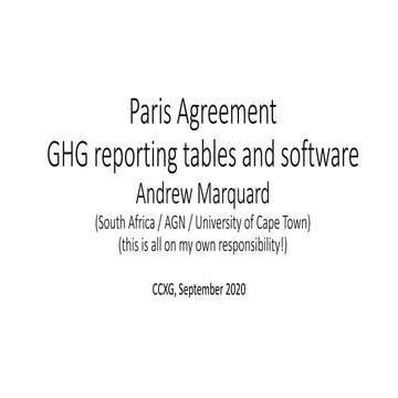 CCXG Forum, September 2020, Andrew Marquard