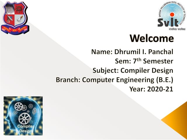 Dynamic Programming Code-Optimization Algorithm (Compiler Design)