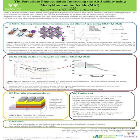 Fabrication of perovskite solar cell | PPTX