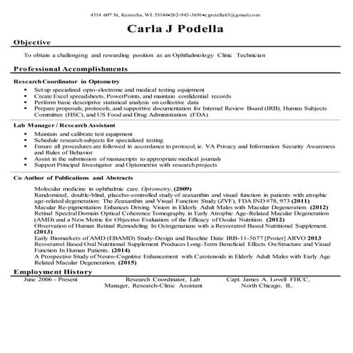 Carla Podella  Professional  Resume-2