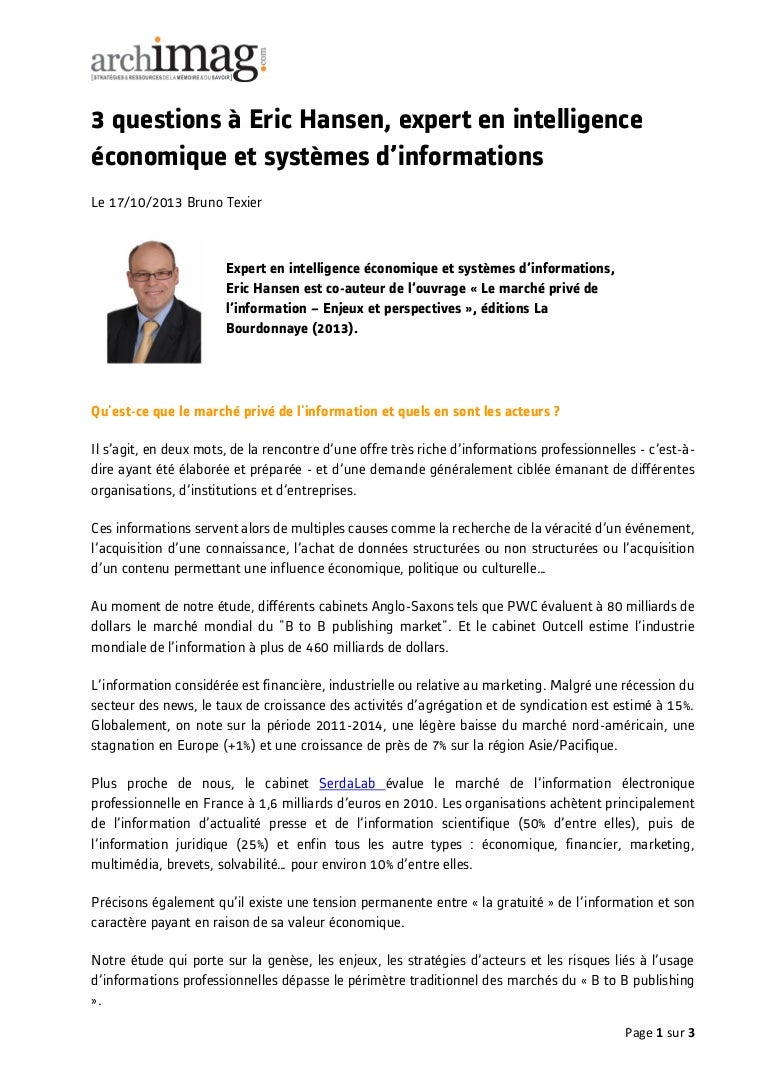 Le Capitalisme Cognitif La Nouvelle Grande Transformation Eric HANSEN - Capitalisme cognitif