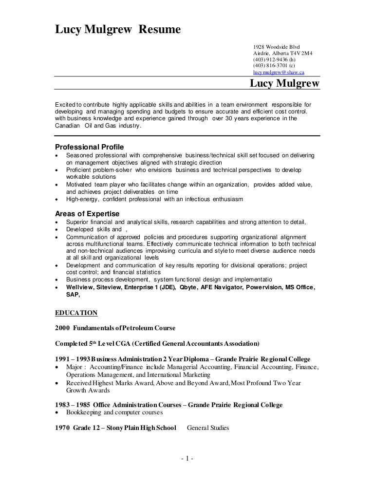 Do my resume for me